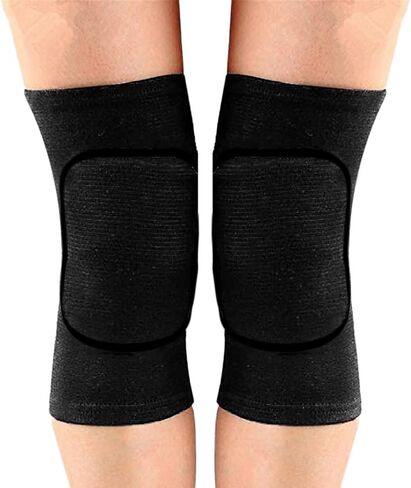JUMISEE Kids Knee Pad, Anti-Slip Padded Sponge Knee Brace Breathable Flexible Elastic Knee Support for Football Volleyball Dance Skating Basketball Sports in Saudi Arabia