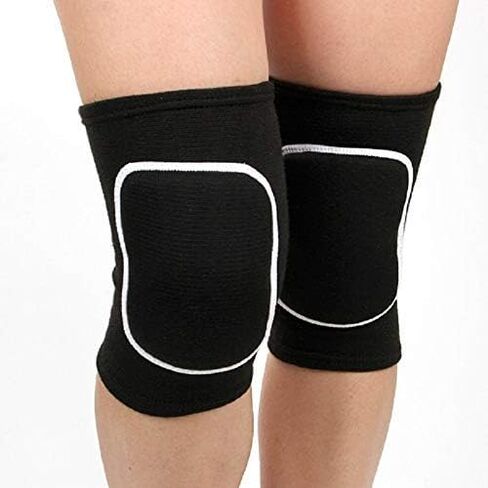 JUMISEE Kids Knee Pad, Anti-Slip Padded Sponge Knee Brace Breathable Flexible Elastic Knee Support for Football Volleyball Dance Skating Basketball Sports in Kuwait