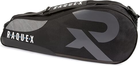 حقيبة التنس - 6 حقيبة مضارب لمضارب التنس وكرة الريشة والاسكواش. الأزرق والأسود أو الوردي. تحمل ما يصل إلى 6 مضارب + إكسسوارات + أحذية in Kuwait