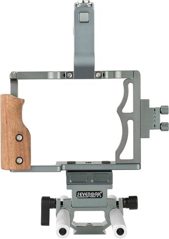 Sevenoak SK-A9C1 Pro Aluminum Camera Cage with Top Handle, Shoe Mount and 15mm Rods - Custom Fit for Sony a7, a7S, a7R, a7 II, a7R II, a7R III, & a9 Mirrorless Cameras in Kuwait