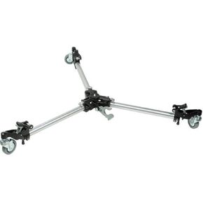 Manfrotto 181 Folding Auto Dolly for Twin Spiked Metal Feet Tripods - Replaces 3156