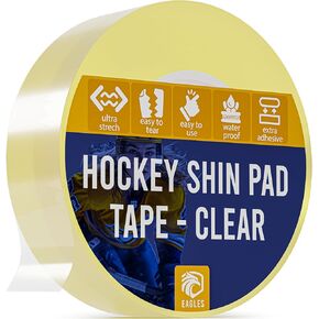 EAGLES Hockey Tape Multipurpose Cloth Tape Roll for Lacrosse Baseball & Softball Bats, Rackets, Pullup Bars, Gardening Tools, Easy Tear Over Grip - Multi Sport Handle Tape - Sports Gift