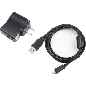 USB AC Adapter Battery Charger Cord for Sony Cybershot DSC-TX100 DSC-TX10 Camera