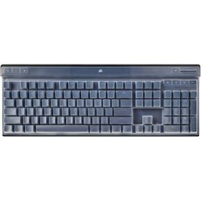 Silicone Keyboard Skin Compatible for Corsair K70 MAX RGB Mechanical Wired Gaming Keyboard, Corsair K70 RGB PRO Wired Mechanical Gaming Keyboard (Clear)