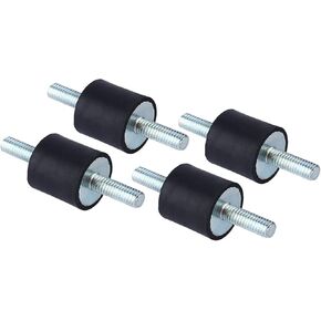 4 Pack Air Compressor Pump Rubber Mounts Anti Vibration Isolator M6 20 * 20