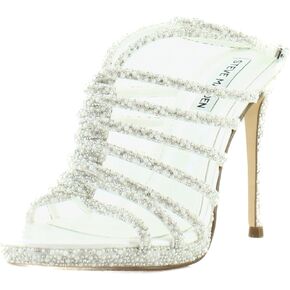 Steve Madden Women's Givinn Heeled Sandal, Pearl, 8.5