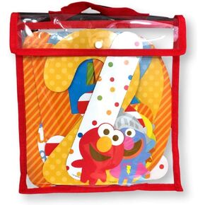 Sesame Street Milestone Month Boys Girls Unisex Elmo Cookie Monster Big Bird Bert Ernie Characters Jumbo Newborn to 12 Months First Year Number Set Pictures Facebook Baby Album Scrapbook Memory Books