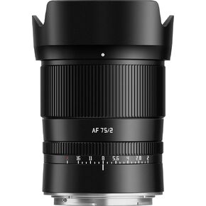 TTArtisan 75mm F2 Full Frame Auto Focus Portrait Lens Large Aperture for Sony E FE Mount Camera A7MIV A7MV A7R5 A7CII A7S A9 A6600 ZVE10II FX40,etc.