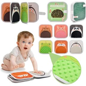 Busy Book for Toddlers Busy Board for 2 3 4 Year Old Animals Sensory Mats Quiet Book for Autistic Children 2-4 Years Old Boy Girl Birthday Gift with Life Skills, Cognition, Sorting, Matching, Green