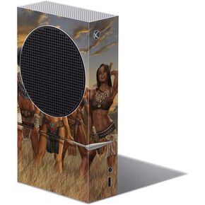MightySkins Skin Compatible with Xbox Series S - African Queens | Protective, Durable, and Unique Vinyl Decal wrap Cover | Easy to Apply and Change Styles | Made in The USA