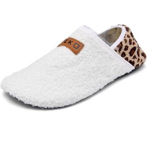 Mens Womens Soft Teddy Fuzzy Slippers Rubber Sole Lightweight Socks House Slipper Comfortable Indoor Outdoor Non Slip Shoes