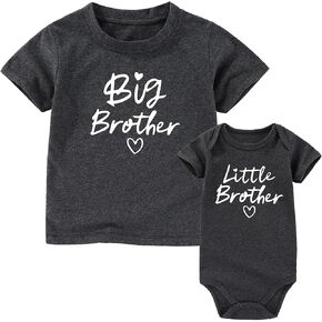 Big brother Little brother Matching Outfits Toddler And Baby Clothes brother Shirt