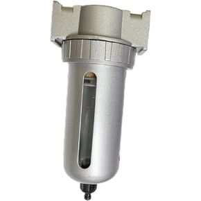 1/2" air compressor water separator Compressor Moisture Trap Filter with Semi-Auto Drain for Cleaner Dryer Compressed Air Lines