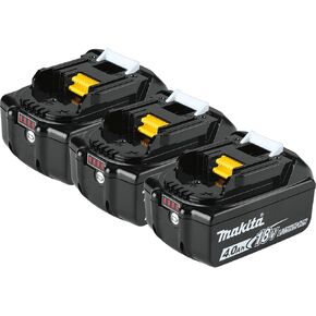 بطارية ماكيتا BL1840B-3 18V LXT® ليثيوم أيون 4.0 أمبير، 3/عبوة