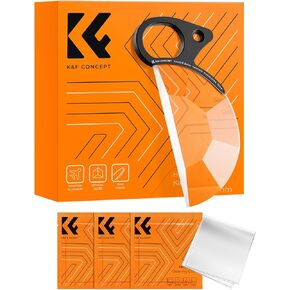 K&F Concept 79mm Handheld Subtle Kaleidoscope Filter, Special Effects Filter, Optical Glass Prism Filter for Camera Lens