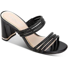Kenneth Cole Women's Amelia Flare Jewel Heeled Sandal Loafer