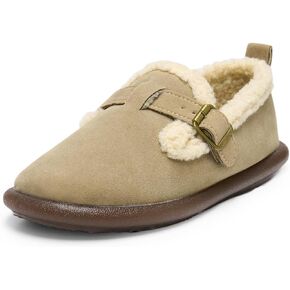 Alexis Leroy Women's Slip On Fuzzy Mules Comfortable Flat Lightweight Casual Travel Shoes in Kuwait