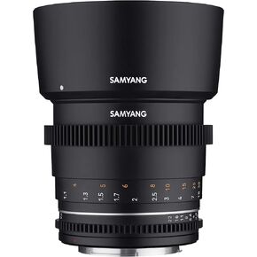 Samyang 85mm T1.5 High Speed Full Frame VDSLR MK2 for Sony E (SYDSX85-E)
