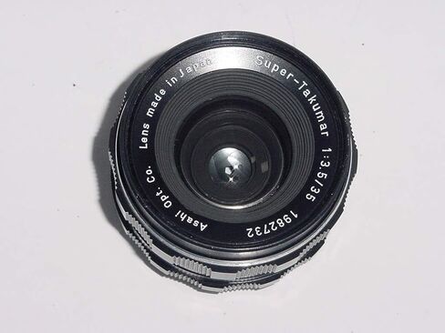 PENTAX Super Takumar 35MM F3.5 Wide Angle Prime M42 Screw Mount MF Lens for SLR DSLR Cameras (Renewed) in Saudi Arabia