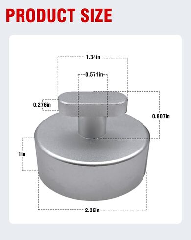 4PCS Lifting Jack Pad for Chevy Corvette C5 C6 C7 Puck Jack Point Billet Upgraded Aluminum Lift Point Adapter in Saudi Arabia