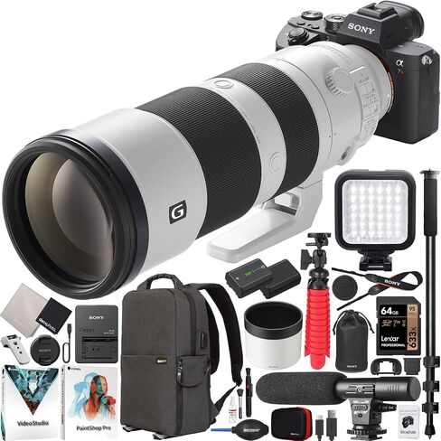 Sony a7R III Full Frame Mirrorless Camera Body ILCE-7RM3A/B Bundle with Tamron 28-75mm F2.8 Di III VXD G2 Lens A063 + Deco Gear Bag + Extra Battery & Dual Charger+ 64GB Card+ Tripod & Kit Accessories in Saudi Arabia