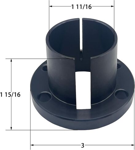 STB Split Taper Bushings P1-1-7/16,1-7/16" inch Bore,Carbon Steel Material H Type Split Locking Bushings for Pulley in Saudi Arabia