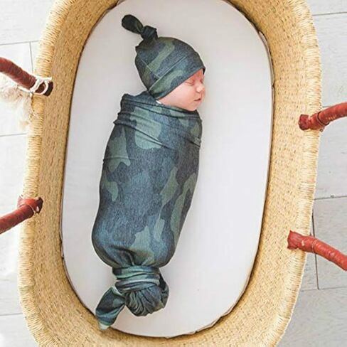 Floral Swaddle Blanket, 3 Pack, Receiving Blankets Girl, Flower Swaddling Blanket, Baby Girl Swaddle Registry Essentials, Newborn Wrap Soft Snug Stretchy Breathable, Hospital Coming Home Outfit in Kuwait