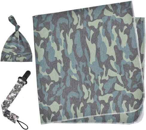 Floral Swaddle Blanket, 3 Pack, Receiving Blankets Girl, Flower Swaddling Blanket, Baby Girl Swaddle Registry Essentials, Newborn Wrap Soft Snug Stretchy Breathable, Hospital Coming Home Outfit in Kuwait