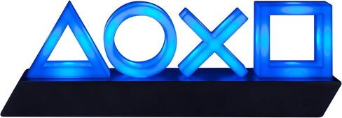 Paladone Playstation Controller Icons Light with 3 Light Modes - Sound Reactive, Dynamic Phasing, and Standard Mode - Gaming Desk Accessories and Game Room Decor in Saudi Arabia