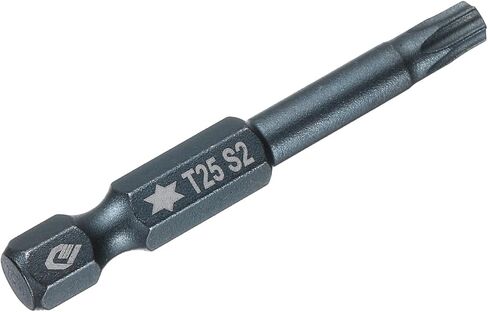HARFINGTON T27 Torx Screwdriver Bit 1/4" Hex Shank 2" Long S2 Steel Magnetic 6 Point Screw Driver Bits Industrial Grade Tamper Proof Star Drill Bits with Hole Torx Head in Saudi Arabia