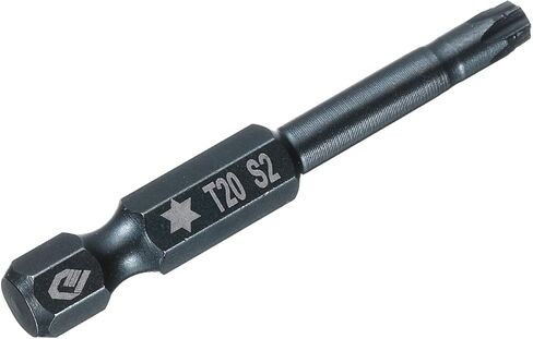 HARFINGTON T27 Torx Screwdriver Bit 1/4" Hex Shank 2" Long S2 Steel Magnetic 6 Point Screw Driver Bits Industrial Grade Tamper Proof Star Drill Bits with Hole Torx Head in Saudi Arabia