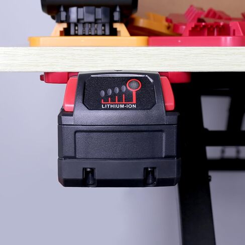 10Packs Battery Holders for Milwaukee 18V M18 Battery Mount Dock Fit for M18 Battery(with Screws, No Battery) in Saudi Arabia