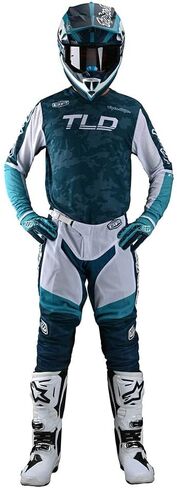 Troy Lee Designs GP Air Pant لـ Moto MX Motocross، أسود أحادي، 34 in Saudi Arabia