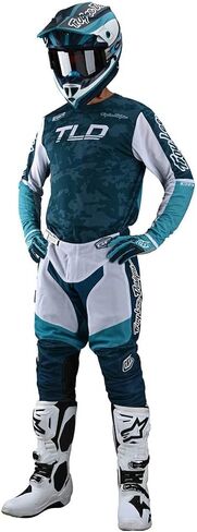 Troy Lee Designs GP Air Pant لـ Moto MX Motocross، أسود أحادي، 34 in Saudi Arabia