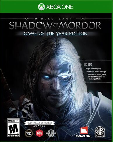 Middle Earth: Shadow of Mordor Game of the Year - Xbox One (Renewed) in Saudi Arabia