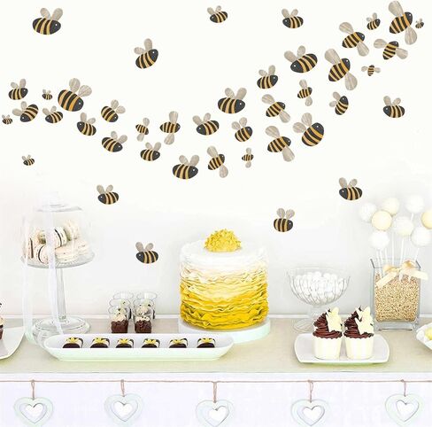 Cute Goose Wall Decals Peel and Stick Boho Geese Wall Stickers Watercolor Farm Animal Wall Stickers Removable Small Duck Wall Stickers Boho Wall Decals for Nursery Baby Kids Room Decor in Kuwait