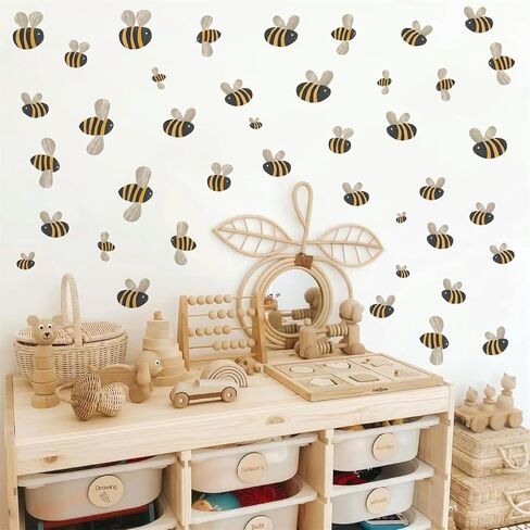 Cute Goose Wall Decals Peel and Stick Boho Geese Wall Stickers Watercolor Farm Animal Wall Stickers Removable Small Duck Wall Stickers Boho Wall Decals for Nursery Baby Kids Room Decor in Kuwait