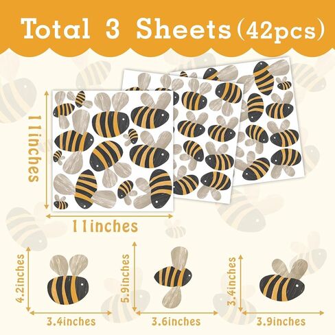 Cute Goose Wall Decals Peel and Stick Boho Geese Wall Stickers Watercolor Farm Animal Wall Stickers Removable Small Duck Wall Stickers Boho Wall Decals for Nursery Baby Kids Room Decor in Kuwait