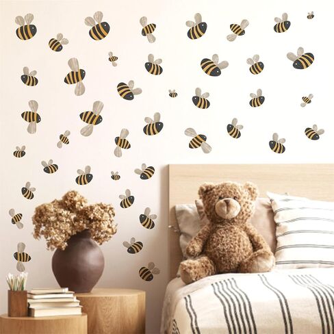 Cute Goose Wall Decals Peel and Stick Boho Geese Wall Stickers Watercolor Farm Animal Wall Stickers Removable Small Duck Wall Stickers Boho Wall Decals for Nursery Baby Kids Room Decor in Kuwait