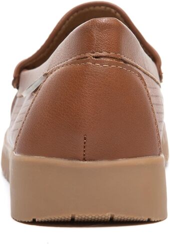 Bernal Loafers for Women Slip On Penny Loafers Hollow Out Breathable Slip On Flat Shoes Work Walking Shoes with Buckle in Kuwait