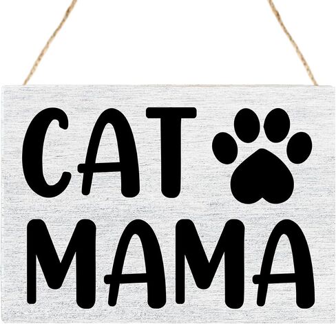 Funny Cat Front Door Sign,Cute Cat Welcome Sign，Cat Hair Is My glitter with Love Theme Wooden Wall Art Decor for Cat Lover Pet Owners,Black Cat Wall Decor,Cat Lover Gift in Saudi Arabia