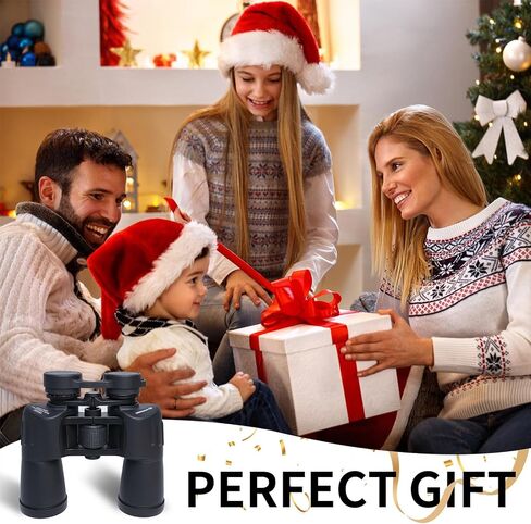 10x50 Binoculars for Adults High Powered with HD Optical System, Non-Slip Grip, Waterproof, Shockproof, Low Light Vision for Bird Watching Hunting Football Games Travel Stargazing Cruise in Saudi Arabia