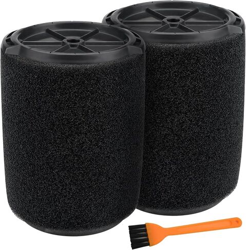 2 Pack VF7000 Replacement Filter Compatible with Ridgid Shop Vac for Ridgid 5-20 Gallon Wet/Dry Vacuums Cleaners, Fit for Husky 6 to 9 Gallon Vacuums in Saudi Arabia