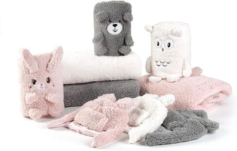 Tadpoles Super Soft Plush Sherpa Swaddle Wrap for Babies - Grey Microfiber Blanket Provides Warmth & Comfort for Stroller, Car Seat or Crib in Saudi Arabia