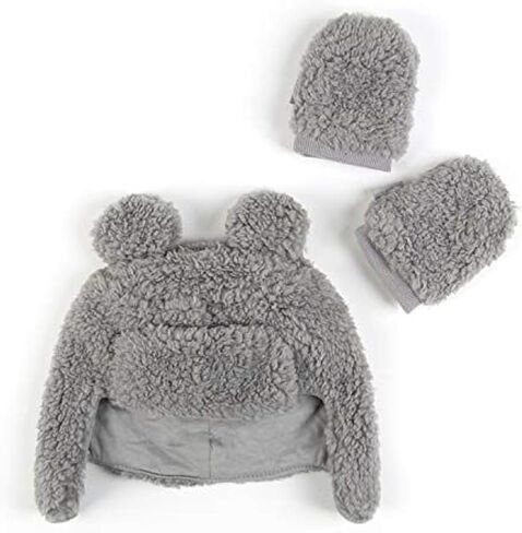 Tadpoles Super Soft Plush Sherpa Swaddle Wrap for Babies - Grey Microfiber Blanket Provides Warmth & Comfort for Stroller, Car Seat or Crib in Saudi Arabia