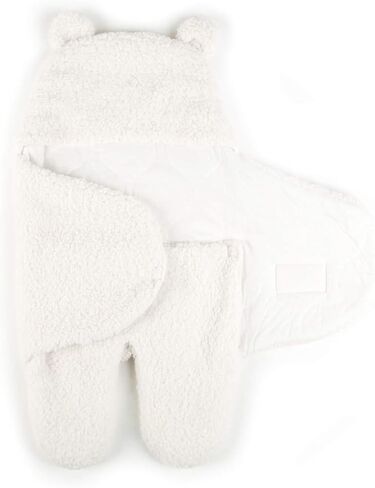 Tadpoles Super Soft Plush Sherpa Swaddle Wrap for Babies - Grey Microfiber Blanket Provides Warmth & Comfort for Stroller, Car Seat or Crib in Saudi Arabia