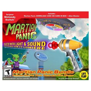 Martian Panic Bundle (Video Game and Blaster) - For Nintendo Switch