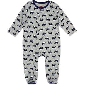 Zutano Baby Organic Cotton Footie Pajamas, Snap-Front Infant Pajamas