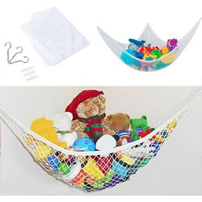 Stuffed Animal Net Hammock,Hanging Pet Storage for Organizing your Teddy and Stuffy Collection