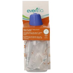 Evenflo Classic Clear Bottle without BPA, 4 Ounce